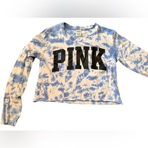 PINK long sleeve top. size small